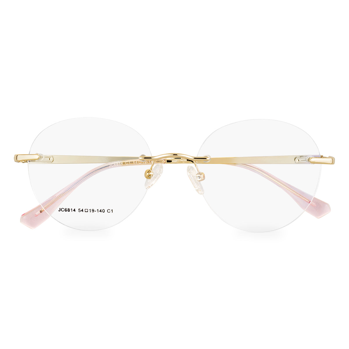 Óculos de Grau Feminino Kessy 476 Dourado Rosa